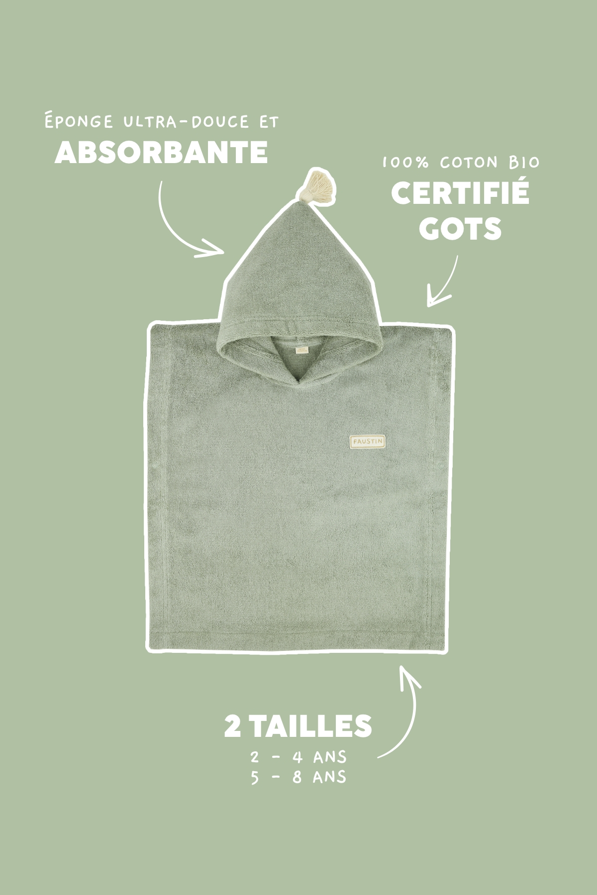 Léo le poncho éponge (Petit Picotin) - Image 4