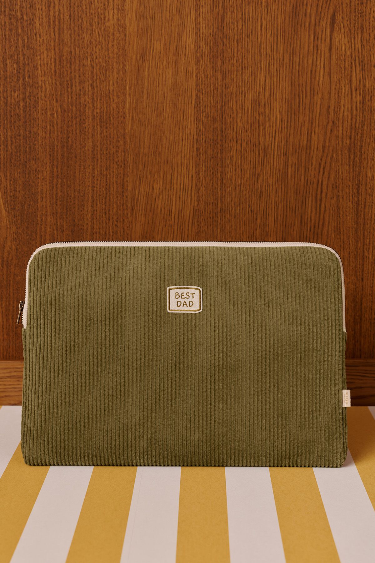 funda bolsa para ordenador en terciopelo personalizable