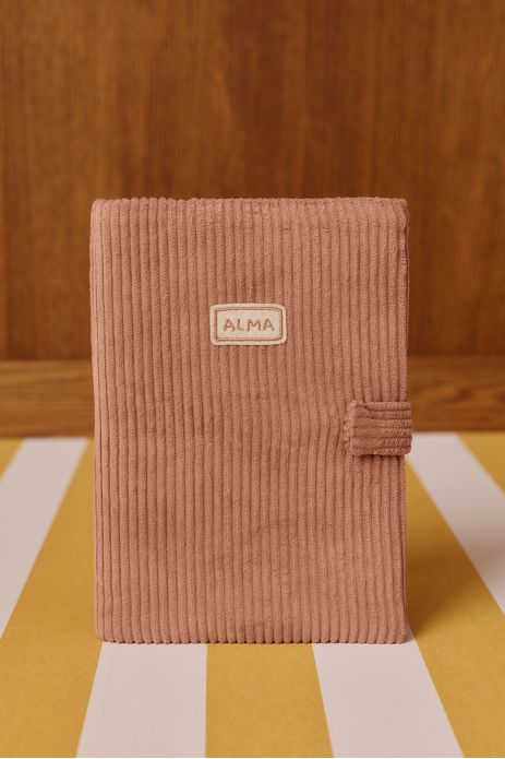 funda para cartilla de salud de terciopelo personalizable