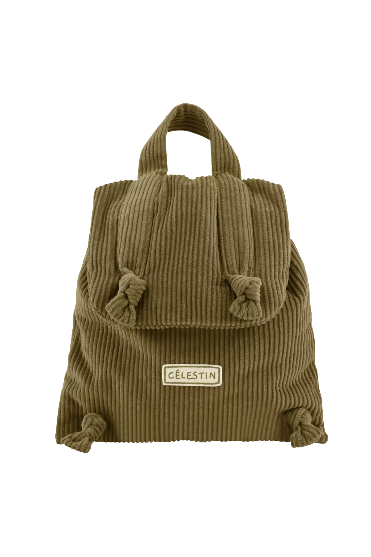 mochila de bebé de terciopelo personalizable
