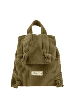 mochila de bebé de terciopelo personalizable