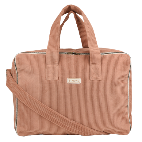 large customizable velvet suitcase with zipper