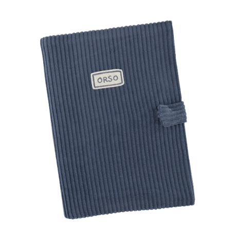 funda para cartilla de salud en terciopelo personalizable