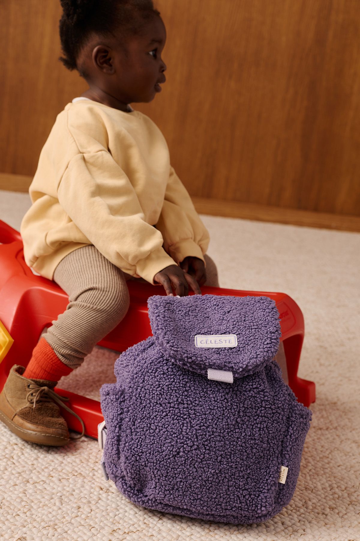 mochila infantil bebé personalizable en moumoute