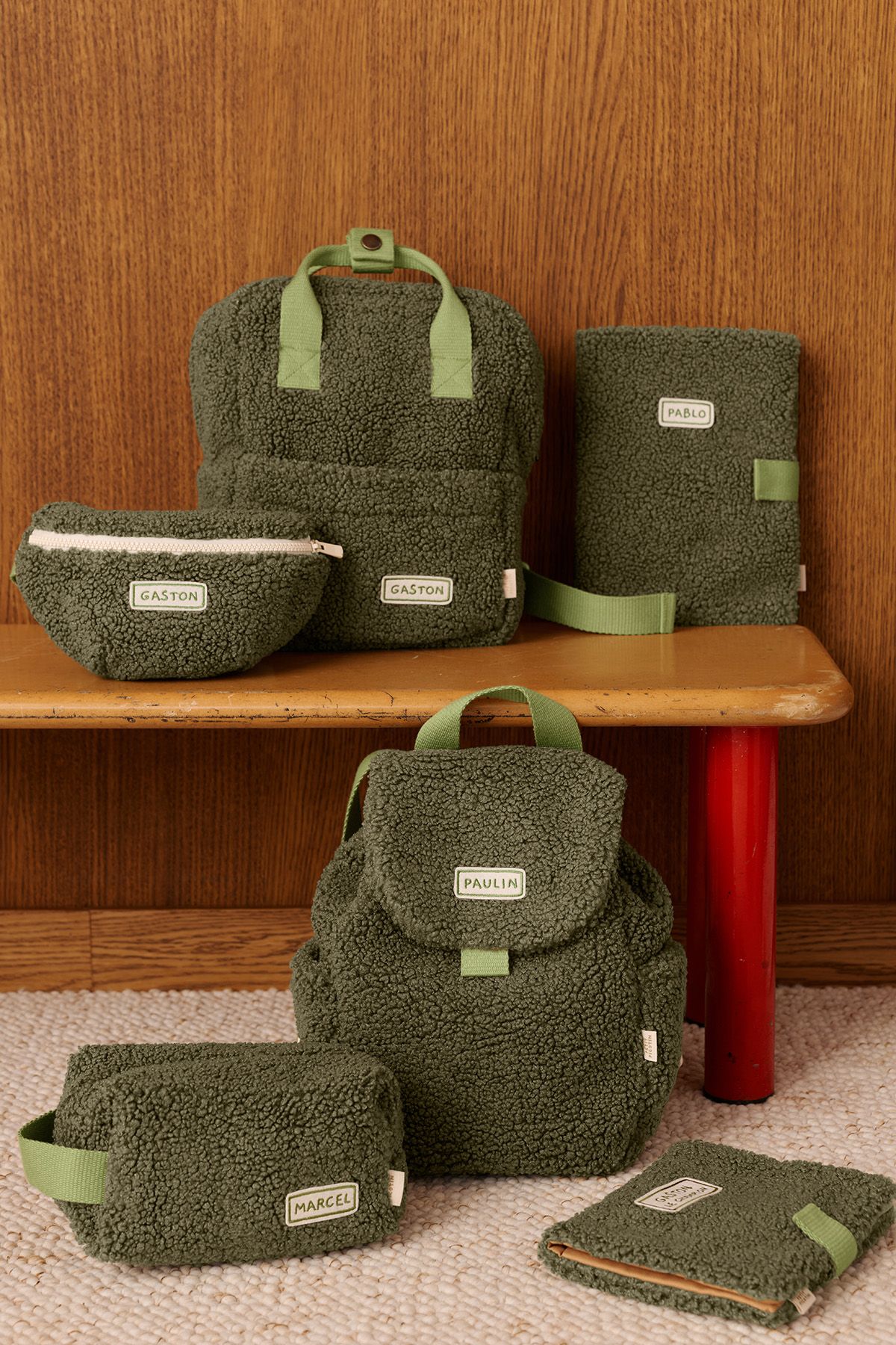 mochila infantil bebé personalizable en moumoute