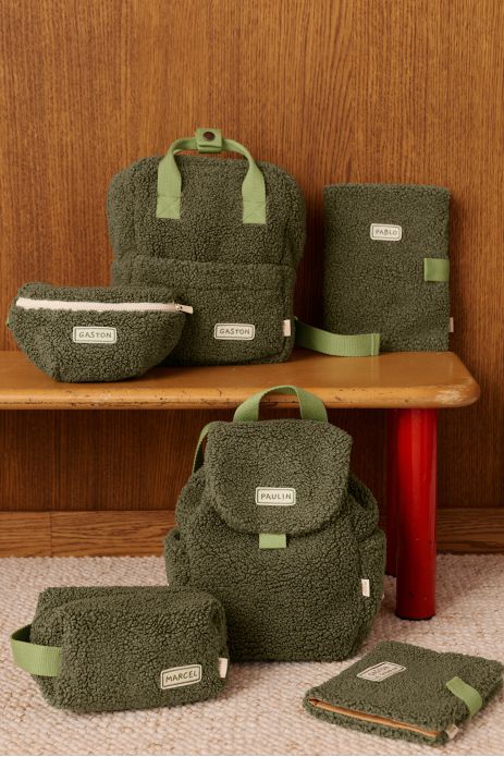 mochila infantil personalizable en moumoute muy suave