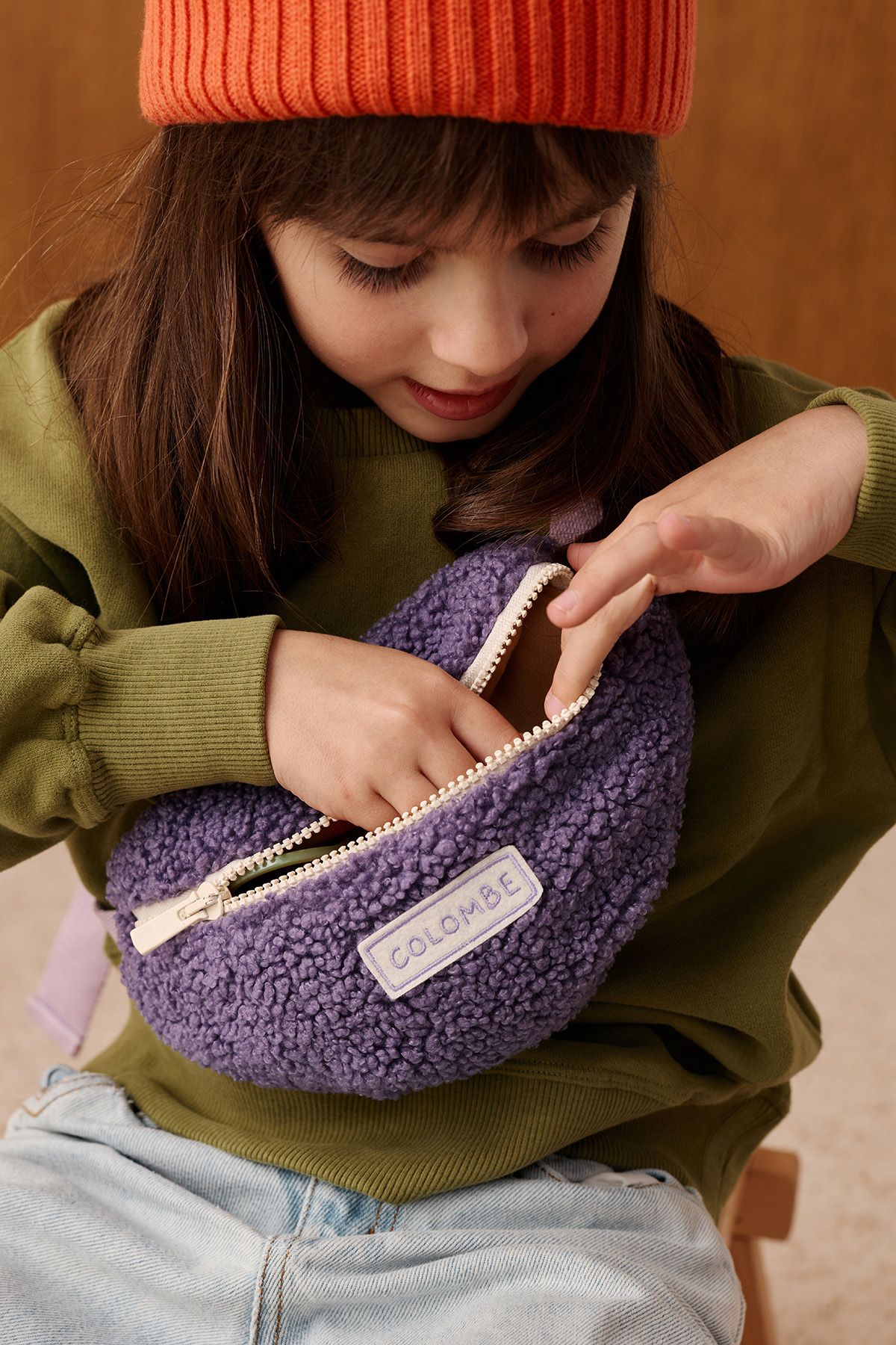 riñonera infantil personalizable en moumoute muy suave
