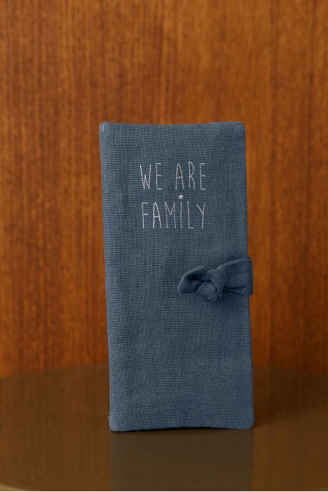 protector de libro de familia personalizado en lino - idea de regalo de boda