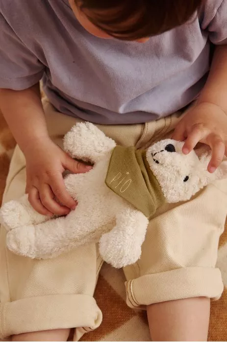 bonito pañuelo liso personalizable para peluche - muñeca