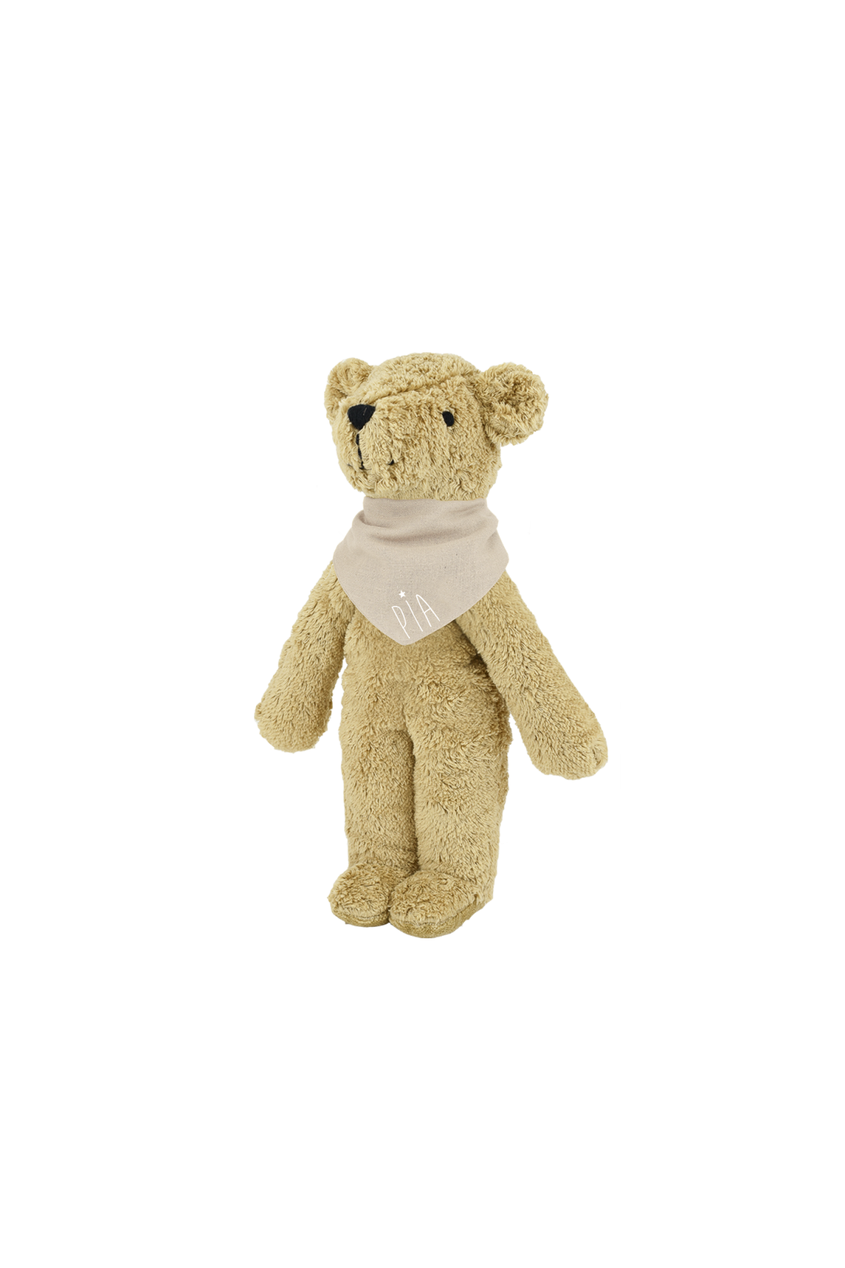teddy bear - personalized bear comforter for baby child