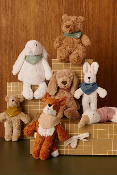 ours en peluche - doudou ourson personnalisé pour bébé enfant