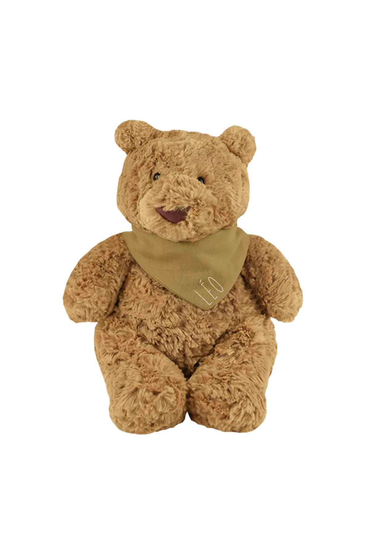 peluche oso muy suave con pañuelo personalizado