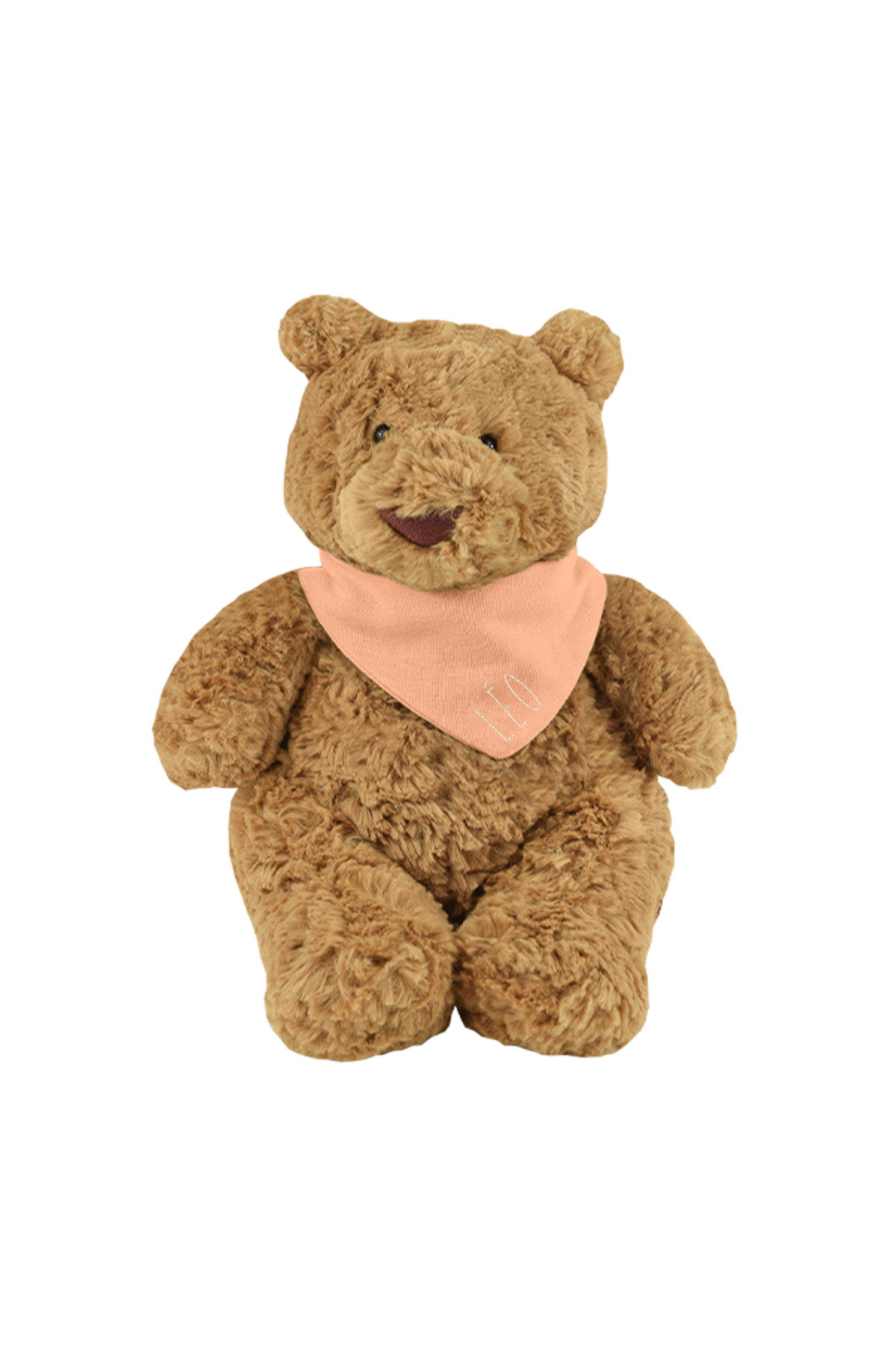 peluche oso muy suave con pañuelo personalizado