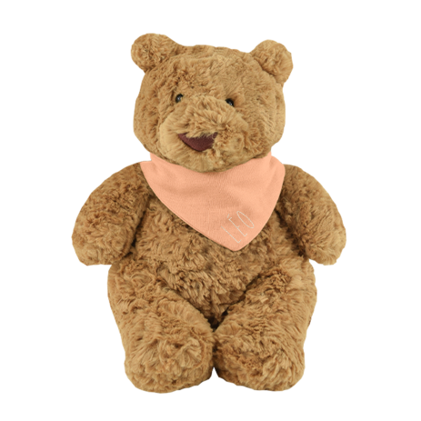 peluche oso muy suave con pañuelo personalizado