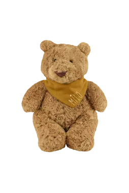 peluche oso muy suave con pañuelo personalizado
