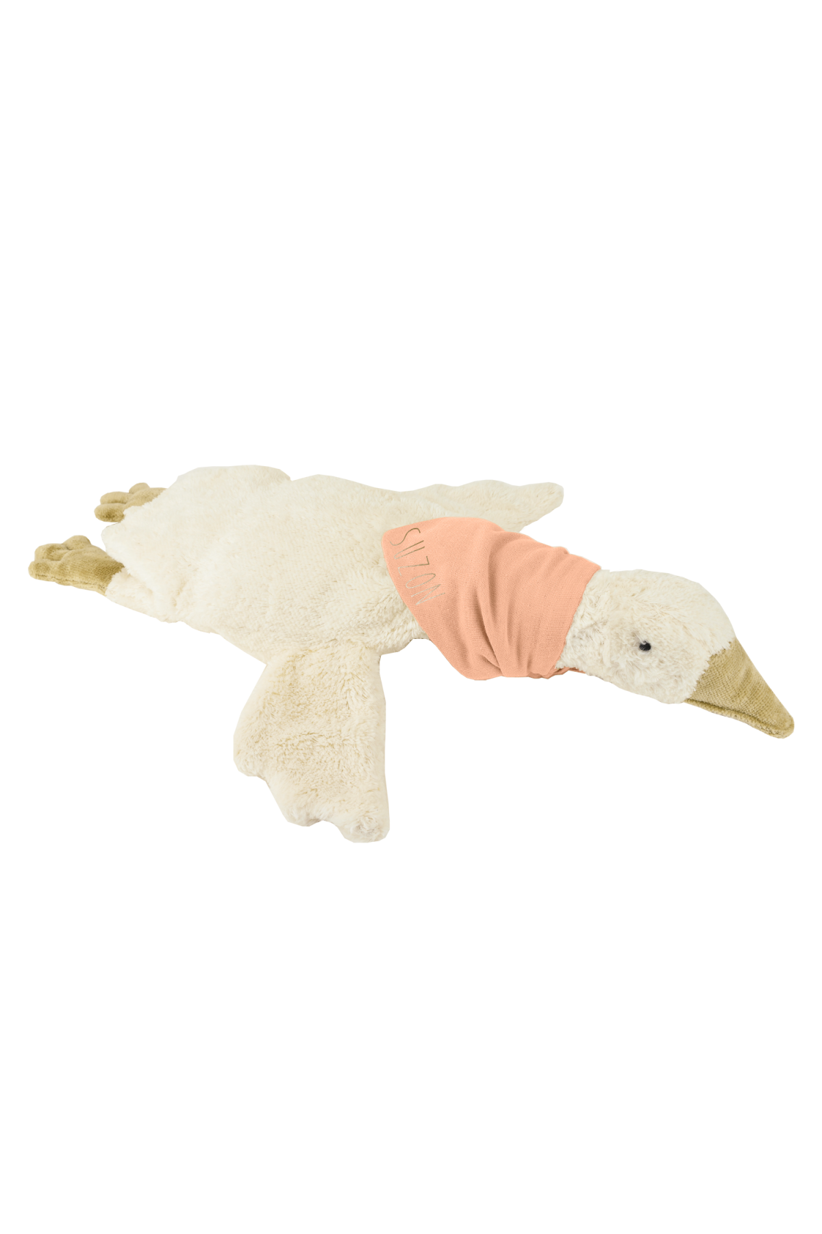 peluche pato botella de agua caliente con pañuelo personalizado