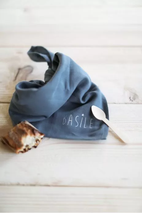 petit lange pour bébé en gaze de coton personnalisé