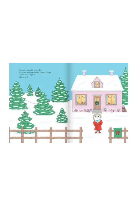 livre enfant cadeau noël - le noël d'archibald