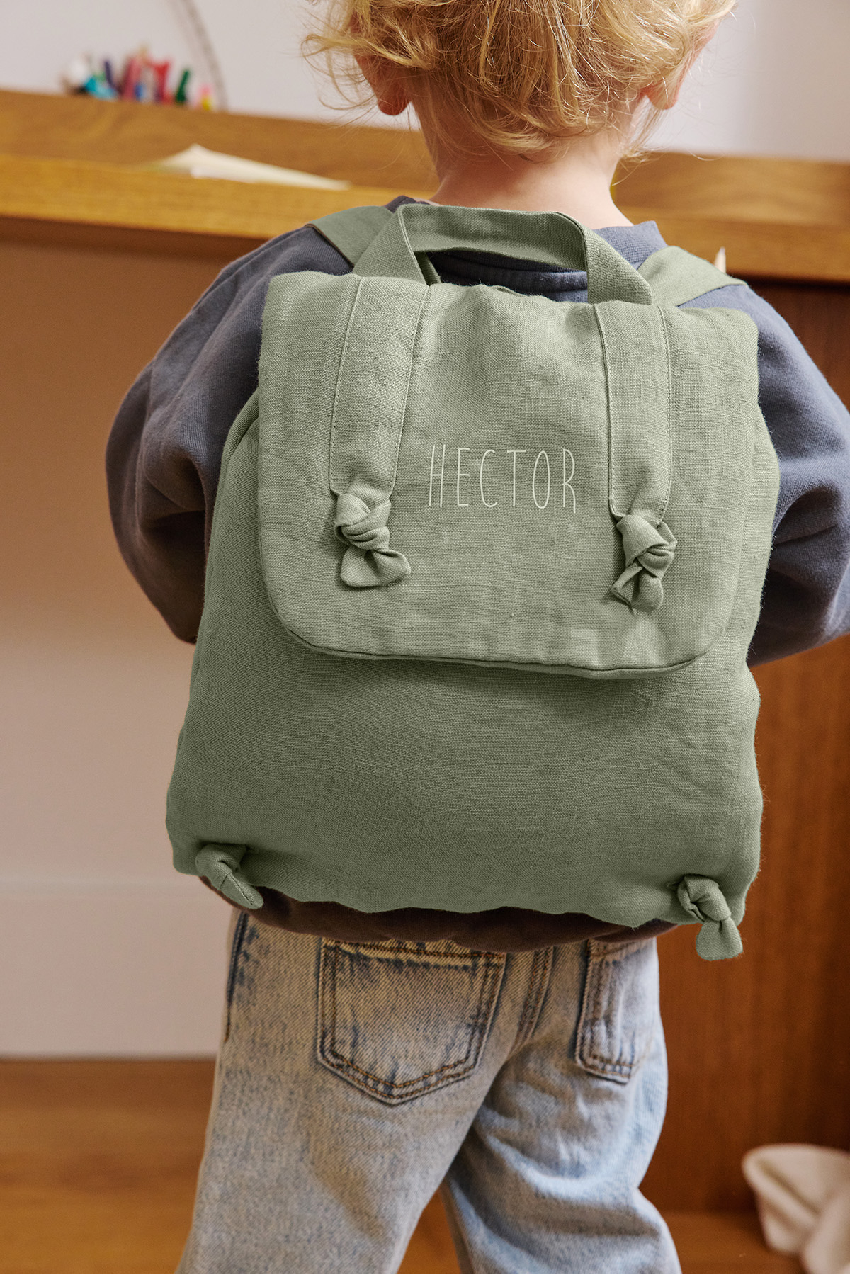 personalized baby gift set backpack toiletry bag health record book