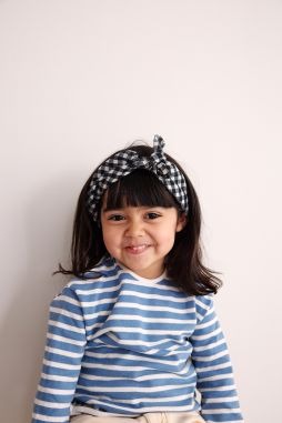 pequeño pañuelo vichy de algodón bebé niño adulto