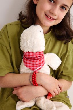 peluche foca bolsa de agua caliente con pañuelo personalizado