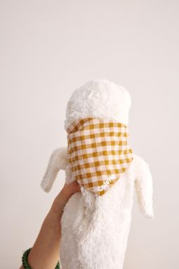 peluche foca bolsa de agua caliente con pañuelo personalizado