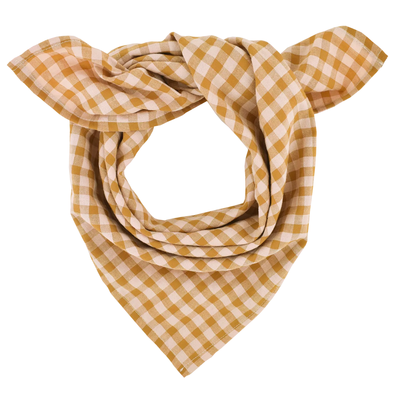 small vichy cotton scarf baby child adult