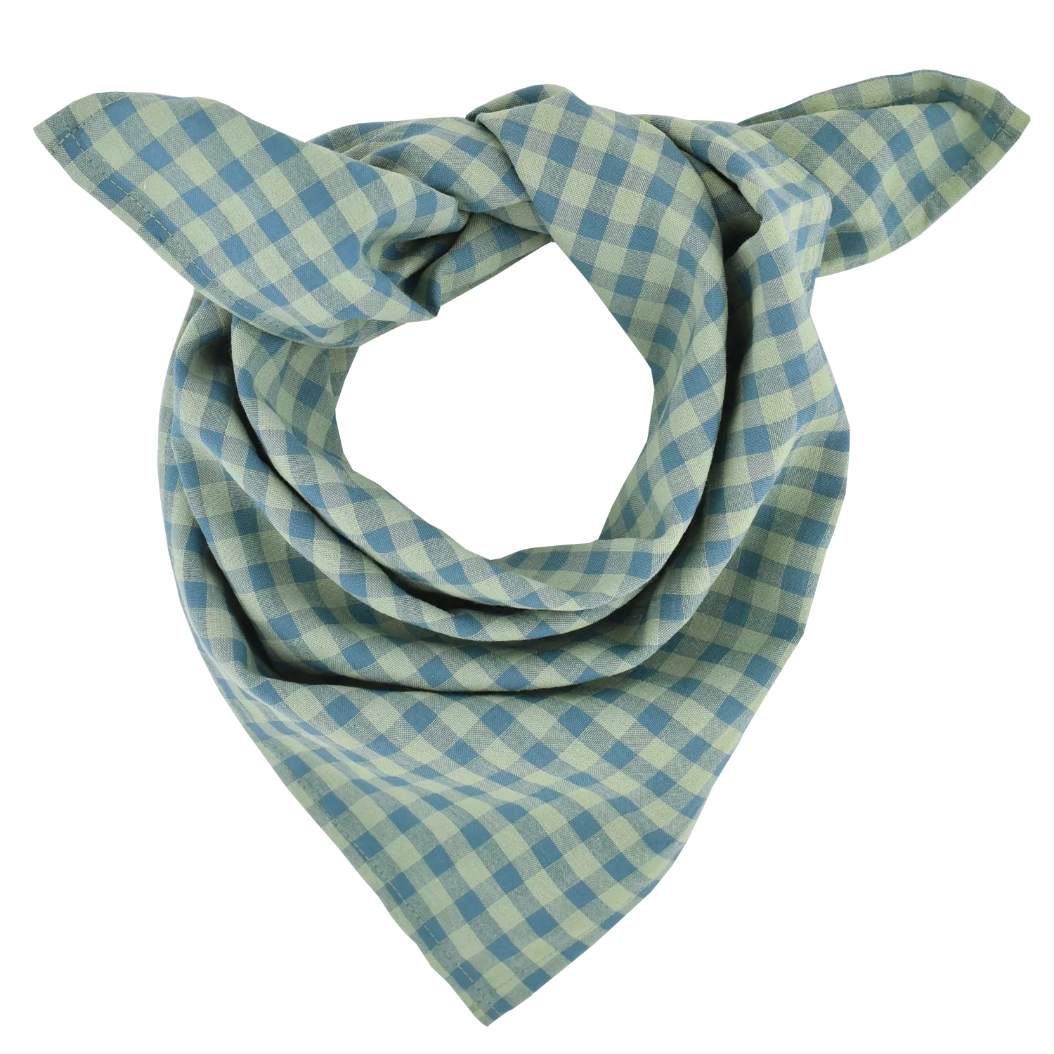 small vichy cotton scarf baby child adult