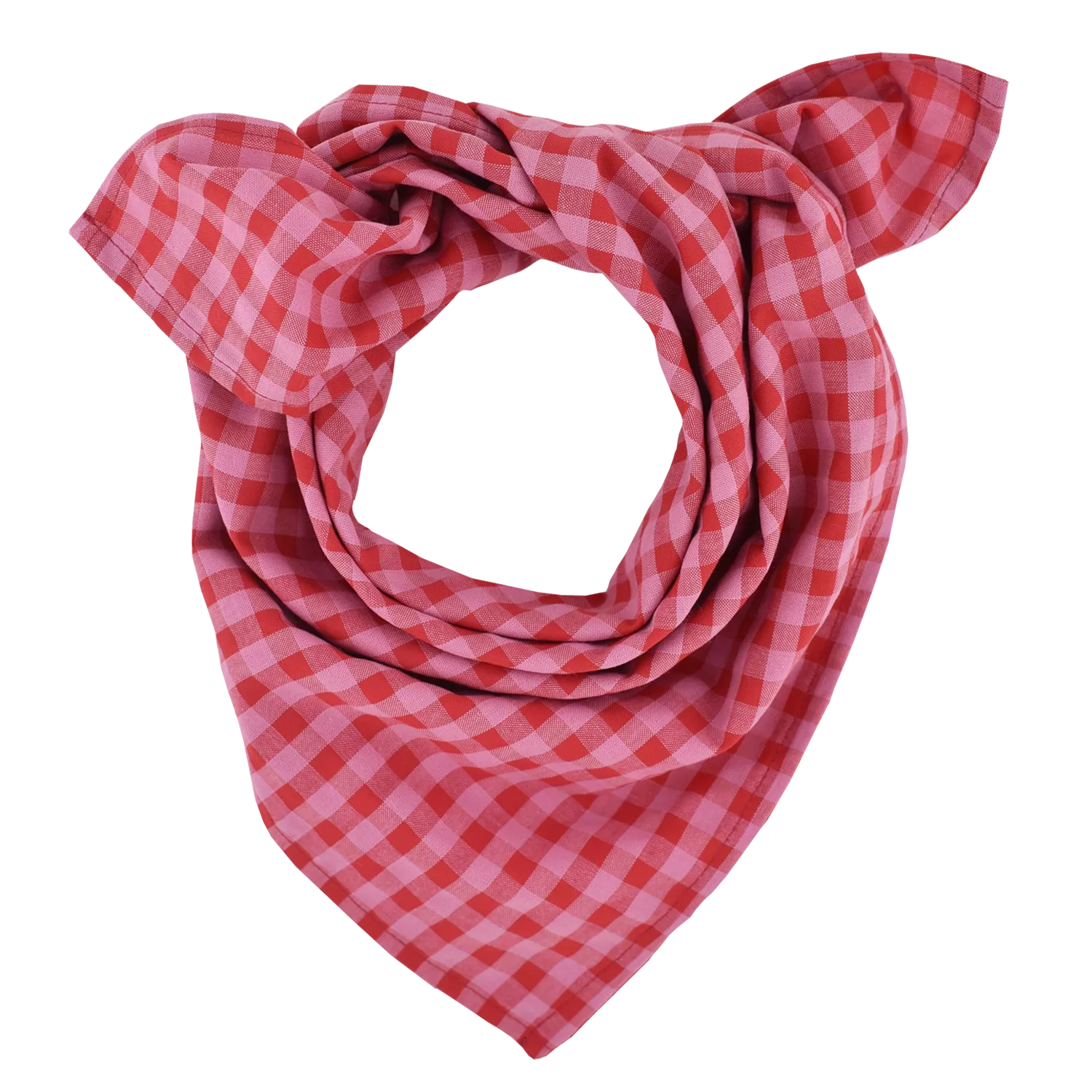 small vichy cotton scarf baby child adult