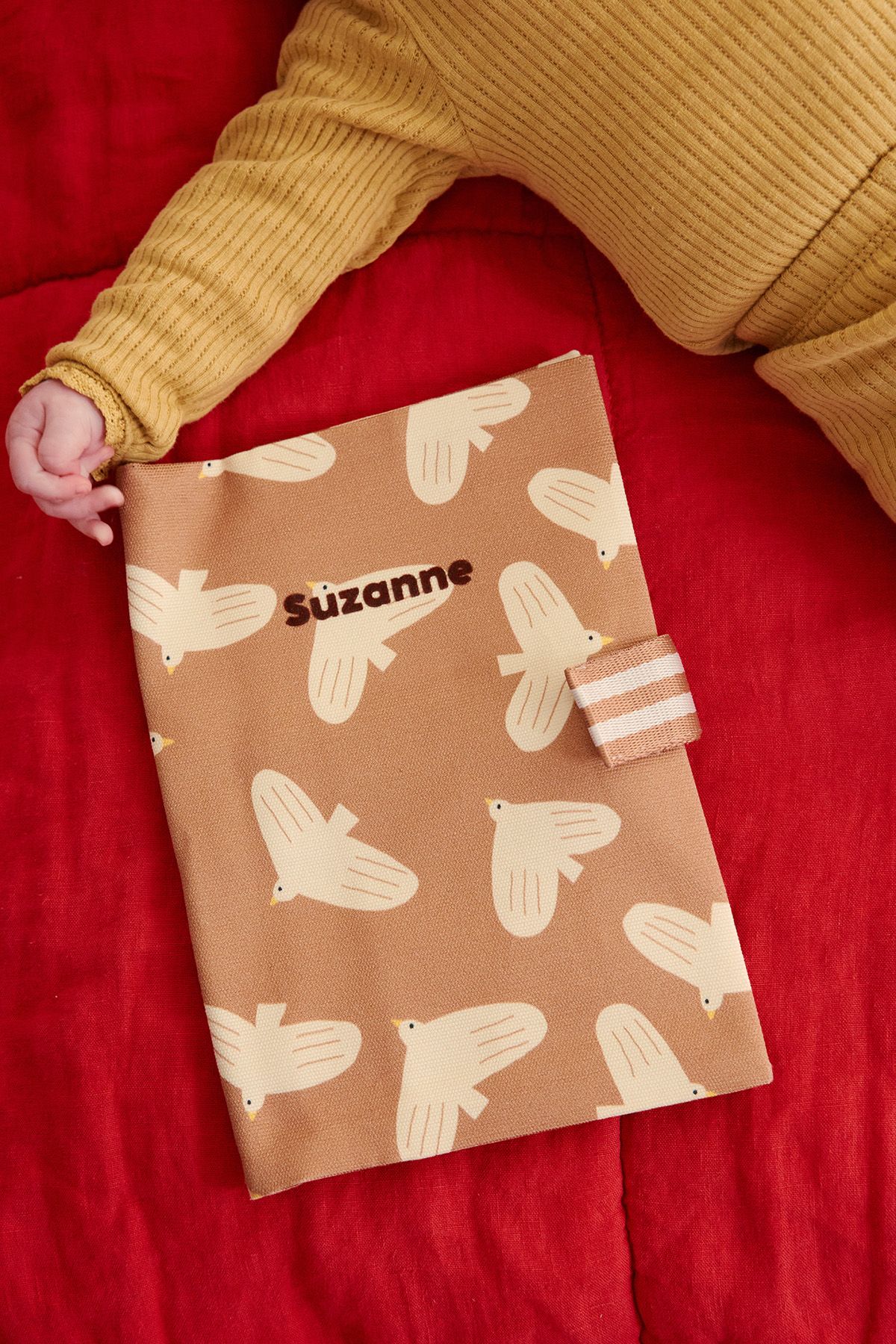 funda para cartilla de salud personalizada para bebé con motivos
