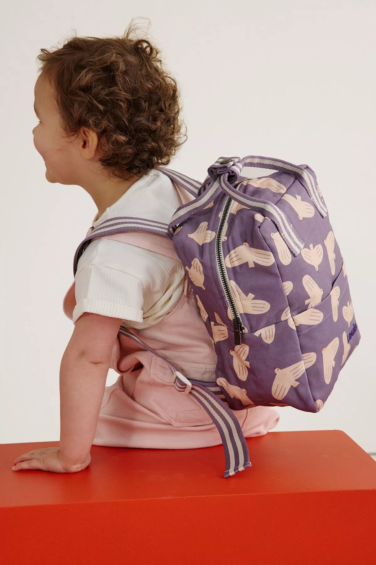 personalized children's backpack with beautiful and graphic patterns