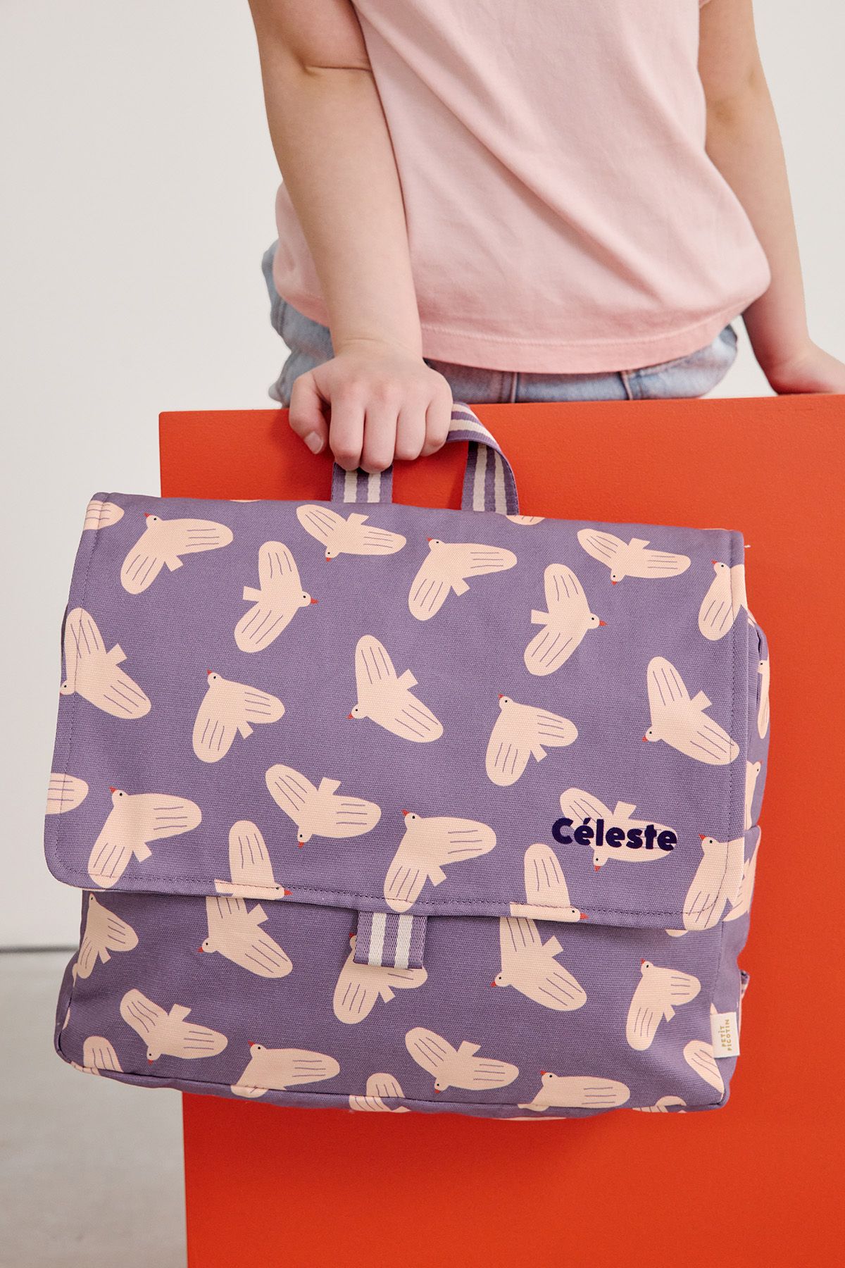 cartera de guardería infantil personalizada con bonitos motivos