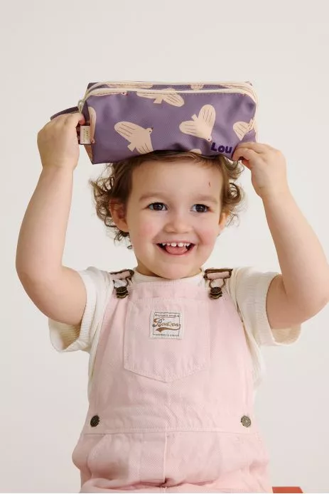 trousse à crayons enfant personnalisable avec des compartiments et à motifs