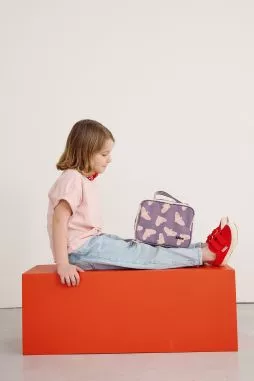 personalizable lunch bag with patterns for children