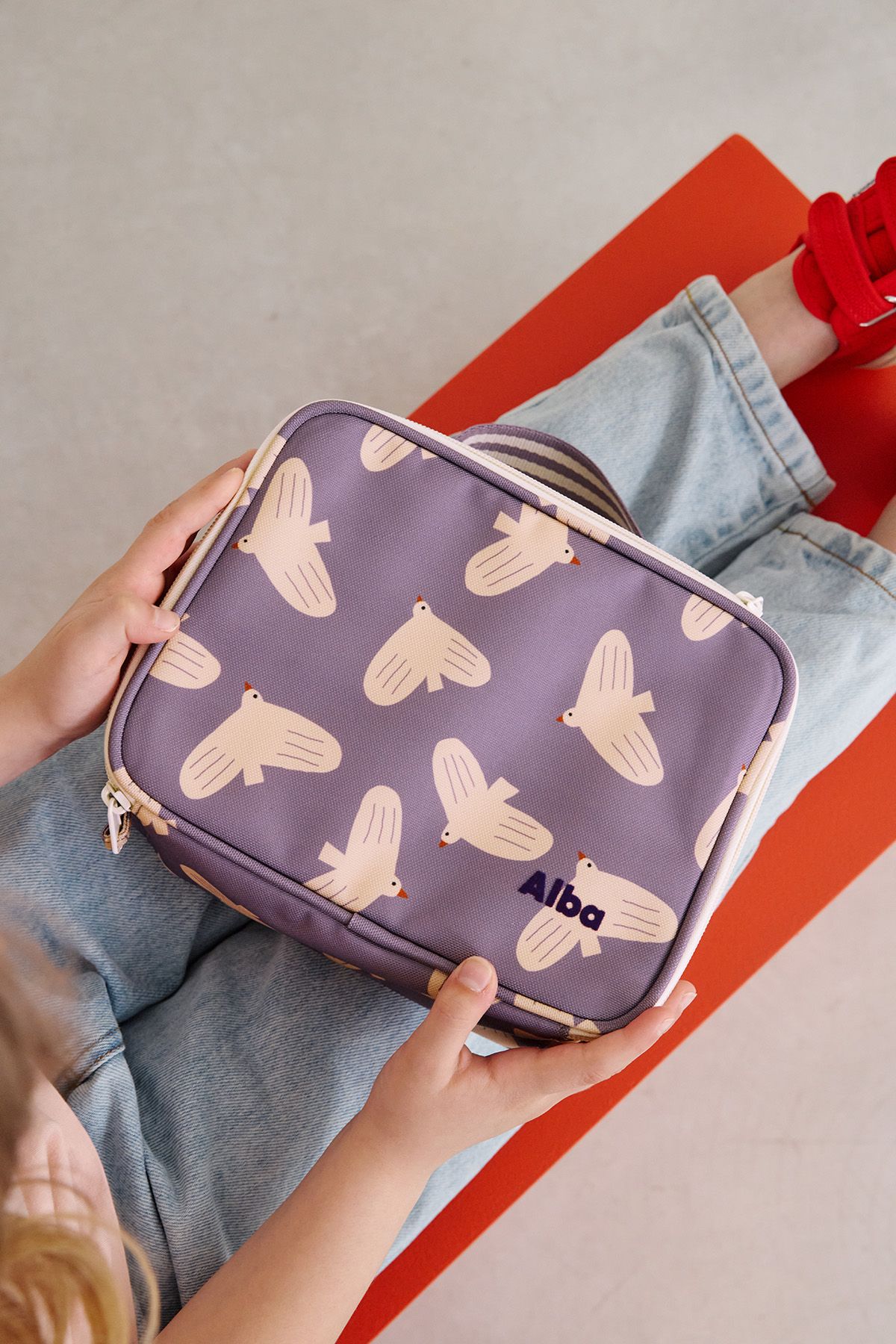 sac repas lunch bag avec motifs personnalisable pour enfant