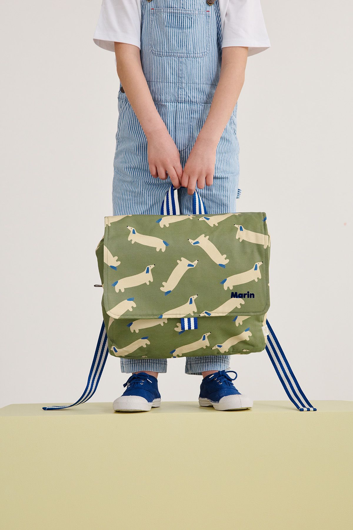 personalized preschool satchel for children with beautiful patterns