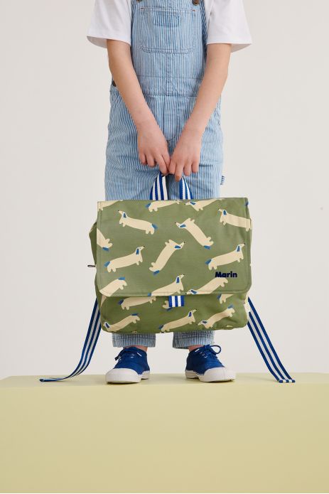 cartera de guardería infantil personalizada con bonitos motivos