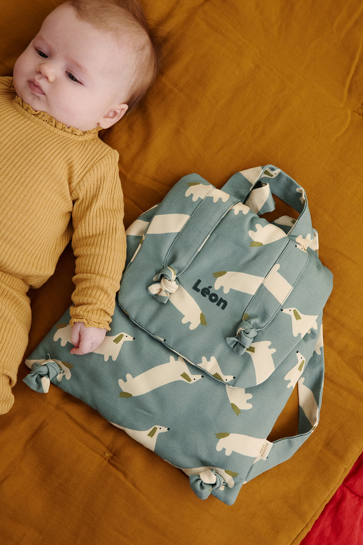 mochila de bebé personalizada con motivos