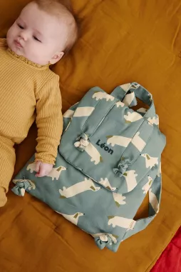 personalized baby backpack with patterns