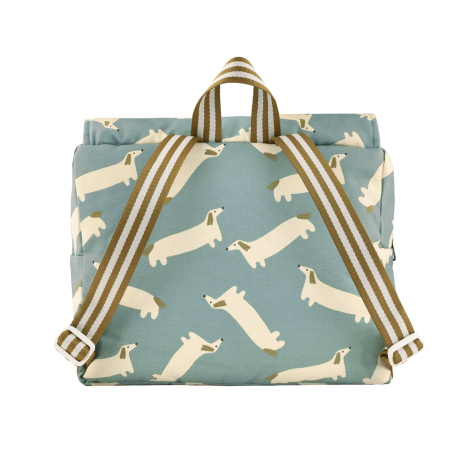 personalized children's preschool satchel with pretty patterns