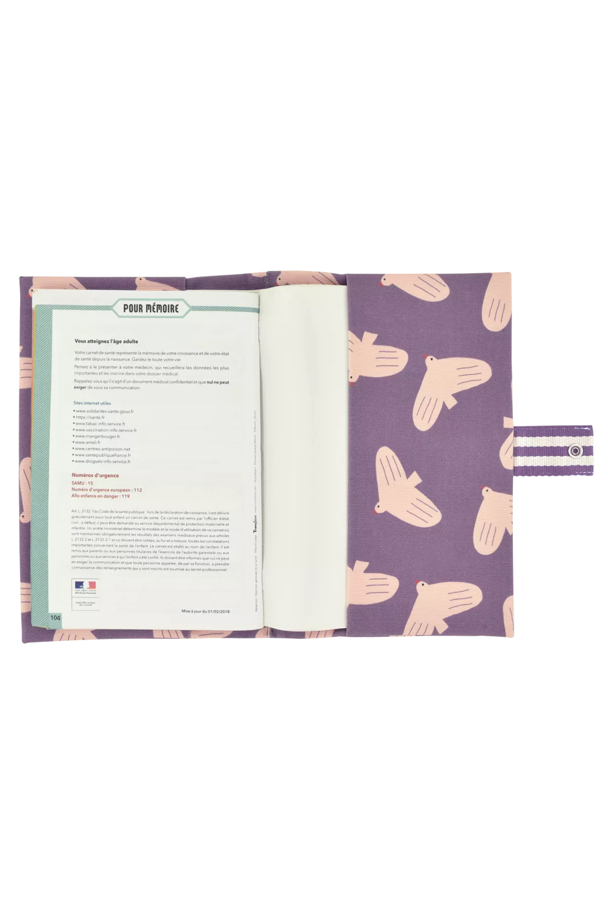 portacarnet de salud personalizado para bebé con motivos