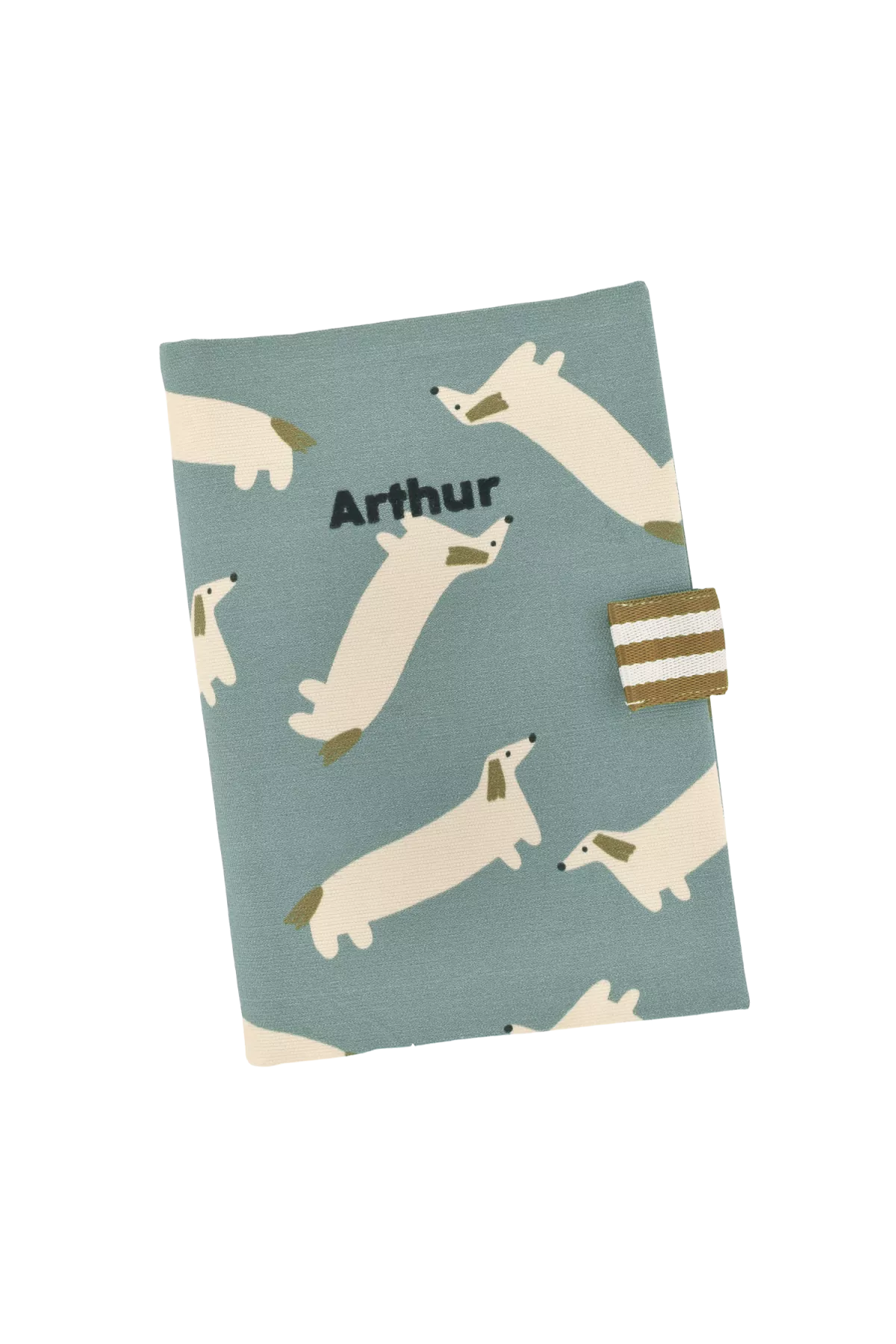funda protectora de cartilla de salud personalizada para bebé con motivos