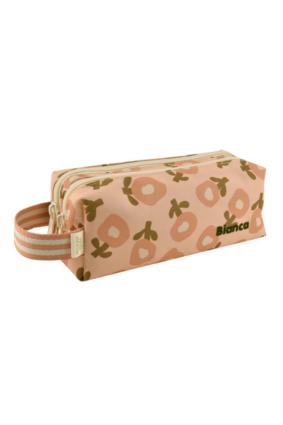 estuche de lápices infantil personalizable con compartimentos y motivos