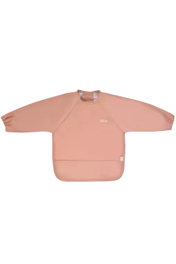 bavoir enduit à manches pour bébé personnalisable