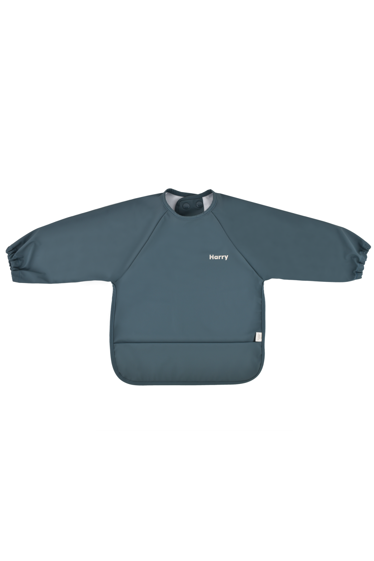 customizable coated sleeved bib for baby