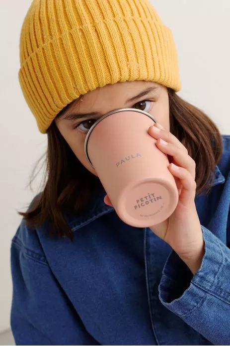 personalisable stainless steel children's cup
