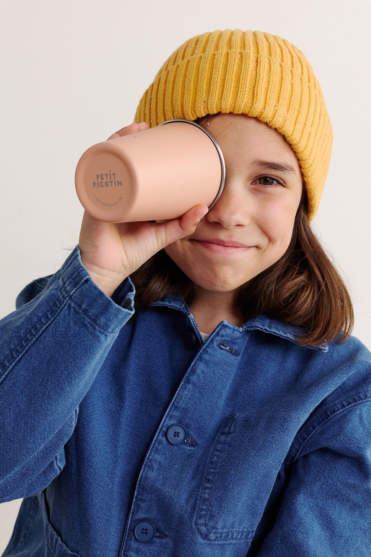 personalisable stainless steel children's cup