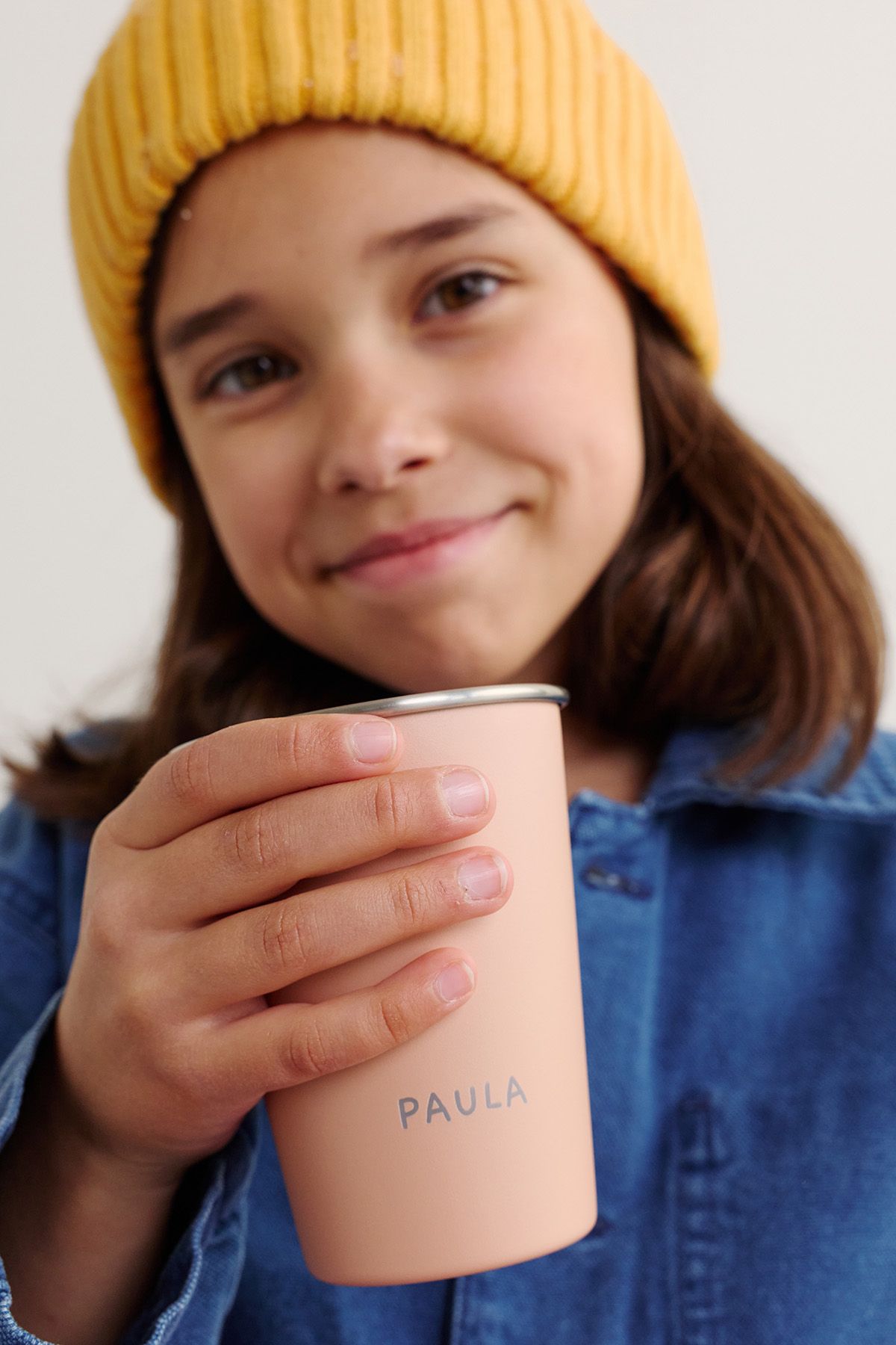 personalisable stainless steel children's cup