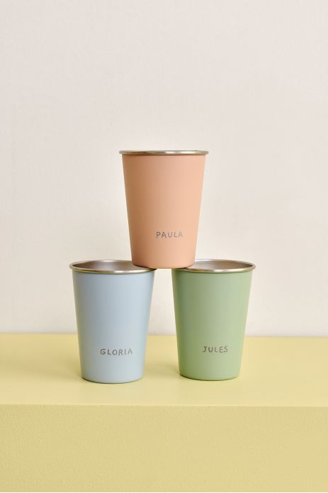 personalisable stainless steel children's cup