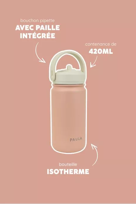 jolie gourde enfant personnalisable